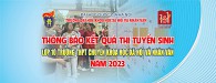 Thông báo kết quả thi tuyển sinh lớp 10 Trường THPT Chuyên Khoa học Xã hội và Nhân văn năm 2023