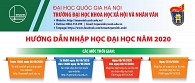 Infographic Hướng dẫn nhập học đại học năm 2020