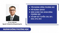 Ngành Đông phương học: Cánh cửa hội nhập với thế giới phương Đông