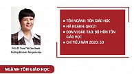 Ngành Tôn giáo học - Khoa học trung tâm của đời sống tinh thần nhân loại