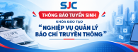 THÔNG BÁO TUYỂN SINH KHÓA ĐÀO TẠO “NGHIỆP VỤ QUẢN LÝ BÁO CHÍ TRUYỀN THÔNG”
