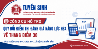 CÔNG CỤ HỖ TRỢ QUY ĐỔI ĐIỂM THI ĐÁNH GIÁ NĂNG LỰC HSA VỀ THANG ĐIỂM 30