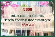 Trường ĐH KHXH&NV bổ sung tổ hợp C00, C03, C04 trong xét tuyển ĐHCQ 2025