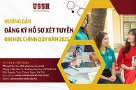 Hướng dẫn đăng ký hồ sơ xét tuyển đại học chính quy năm 2025