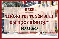 Trường ĐH KHXH&NV ban hành Thông tin tuyển sinh đại học chính quy năm 2025